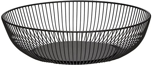 Nutriups Fruit Bowls - Black Wire Large Fruit and Vegetable Bowl