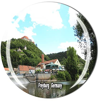 Freyburg Deutschland Kühlschrankmagnet Reise Souvenir Geschenk Kristall Kühlschrank Magnet Aufkleber