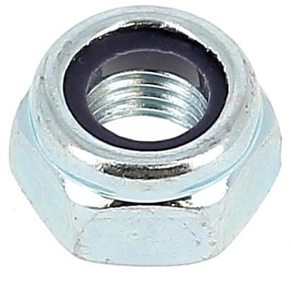 Bricovis Ecrou Nylstop M10 Pas 125 Zingué