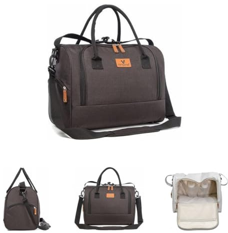 Cangaroo Wickeltasche Jossie Wickelunterlage, Reißverschluss, Gurt verstellbar schwarz