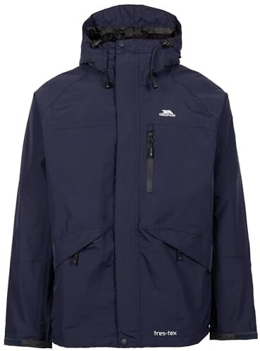 Trespass Mens Corvo Waterproof Jacket - Navy - XXL
