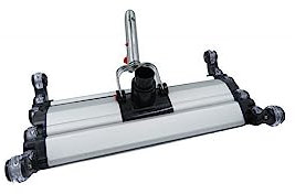 jardiboutique - Balai Aspirateur 45 CM Articulée pour Fond De Piscine Couleur Alu - Premium