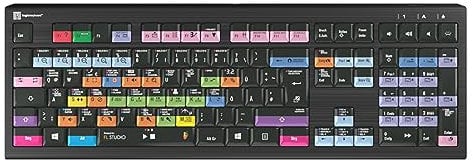 LogicKeyboard FL Studio Astra 2, PC-kompatible Tastatur, Deutsch, geeignet für Accessory