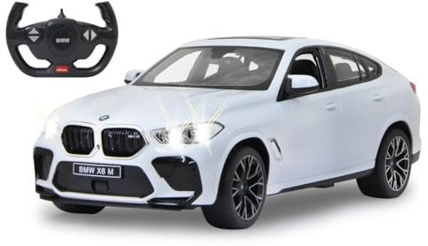 JAMARA BMW X6 M 1:14 2,4GHz -transparente Windschutzscheibe, LED Licht, RC-Auto