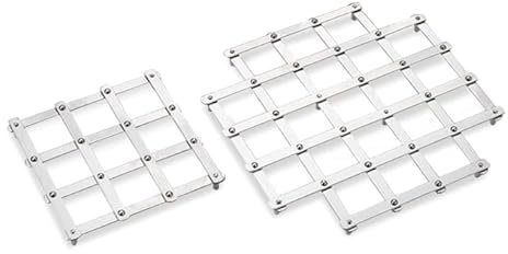 Lioninox Untersetzer, ausziehbar, 360 x 360 x 15 mm