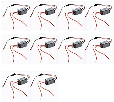 CYBUCH 10X 3W LED Lampe Treiber Driver Elektrischer Transformer Trafos 85V-265V