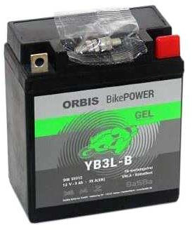 Orbis BikePower YB3L-B, CB3L-B, CB3L-A 50312, 50313 12V 3 Ah 35A