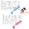 BRISKORE 2 Stück Schneidbare Malrolle für Kinder 30 * 300CM Selbstklebend Malpapier Ausmalrolle zum Ausmalen Ausmaltischdecke Maltischdecke Kinder DIY Zeichenrolle Lernspielzeug für Jungen Mädchen (A)