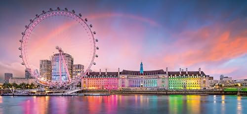 Ravensburger Puzzle 12000805 - Kunterbuntes London - 2000 Teile Puzzle für Erwachsene ab 14 Jahren
