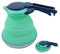 Silicone Kettle,Collapsible Kettle 51 Oz Foldable Kettle Silicone Kettle with Handle Camping Coffee Pot Portable Camping Kettles for Boiling Water for Hiking Travel & Outdoors