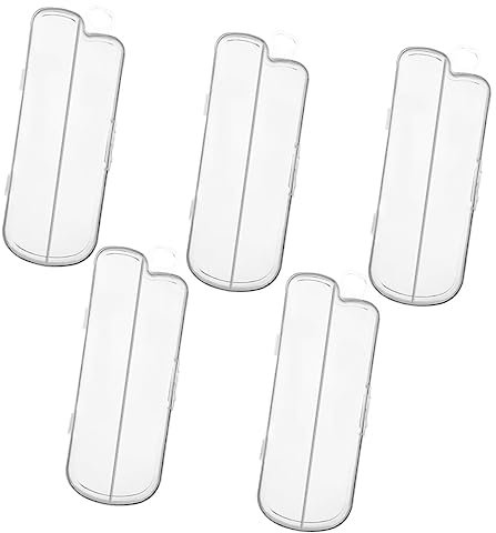 BESTonZON 5St Löffel Aufbewahrungsbehälter Löffelhalter utensilien koffer Desktop-Löffel Besteck löffel fall Transparent