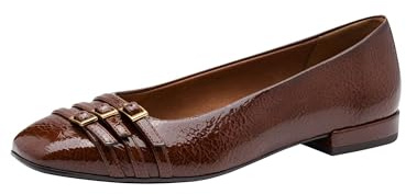 Tamaris Damen Ballerina Vegan braun 39