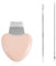 Épurateur de Peau, Spatule Peau Spatule pour le Visage Nettoyeur de pores Points Noirs Extracteur Grattoir Acné Points Blancs Extracteur de Comédons Inclus pour Femmes et Hommes