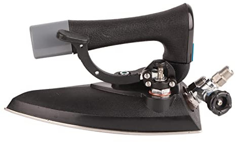 Baxnore Mini Steam Iron, Professional Press Full Steam Iron, Portable Iron Machine, Micro Steamer Iron, Clothes Even Heat Ironing for Dry Cleaners Factories Laundries