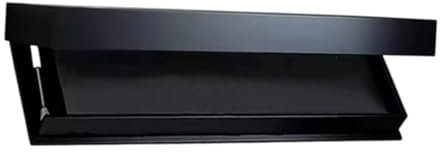 Baoblaze Wandregal mit Geheimfach für Schubladen Im Schlafzimmer Und Büro, Schwarz