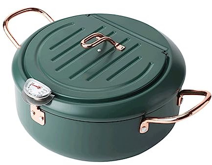 Cabilock Friteuse Japonaise Tempura Marmite à Tempura Antiadhésive Poêle Portable Compact Pour Cuisson Facile Et Nettoyage Simple