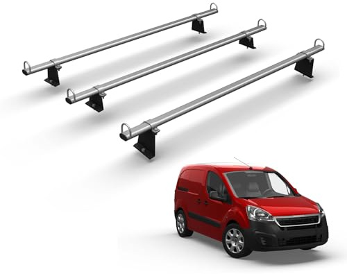 Van Demon 3 Bar Roof Rack for Citroen Berlingo (2008-2018) Heavy Duty Steel Roof Bars