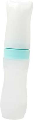 Hohopeti Silikon Quetschflasche 120ml Mit Löffel Lebensmittelecht Beikostspender Für Säuglinge Mit Skala Tragbar Für Brei Und Reis