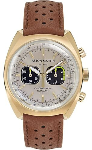 ASTON MARTIN Herren Uhr Chronograph Armbanduhr AML Timeless MTTS2