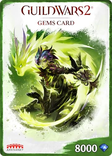 Guild Wars 2 Gems Card 8000 Edelsteine | PC-Code | PC Code