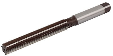 sourcing map 12mm Schneiden D. 6 Flöten Zylinderschaft Werkzeugstahl Hand Reibahle 135mm lang de