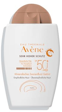 AVENE Mineralisches Sonnenfluid SPF 50+ getönt 40 ml