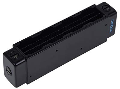 Alphacool NexXxoS UT60 Full Copper X-Flow 40mm Quad Radiator Wasserkühlung Radiator 205 mm Länge, 205 mm Höhe, 400 W, Desktop, Laptop, GPU