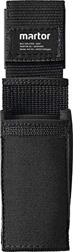 MARTOR GÜRTELTASCHE M Für Cuttermesser, Tasche Mit 5 Fächern Für Sicherheitsmesser/Stift/Schere, Mit Clip & Klettverschluss, Nylon, Schwarz