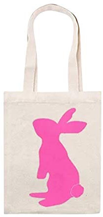 Alecony DIY Osterhasen Tüten zum Basteln und Befüllen, DIY Ostern Bunte Geschenktüten Ostertasche Osternester Frühling Geschenken Candy Tasche Osterkorb Partytüten für Kinder Jungen Mädchen (Rosa)
