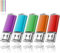 EASTBULL Lot de 5 clés USB 2.0 pliables pour rangement (5 couleurs mélangées avec dragonne) 1 Go