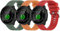 Bracelet de Montre Homme et Femme Compatible avec Garmin Forerunner 158 / Forerunner 55, Ajustable en Silicone Souple et Robuste, Grand Choix de Couleurs (3-Pack J)