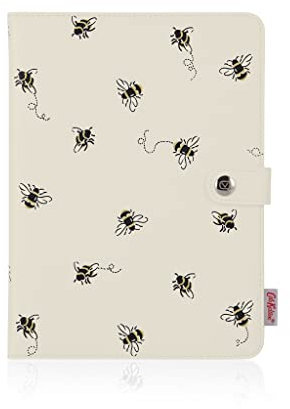VQ Custodia Universale per Tablet da 7 e 8 Pollici - Custodia Folio per Tablet con Supporto a 3 Angoli Regolabili e Stampa Designer di Api di Cath Kidston