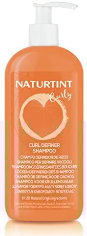 Naturtint | Curl Defining Low-Poo Shampoo | Geeignete Lockenmethode | Reinigt sanft, spendet Feuchtigkeit und definiert deine Locken | Frei von Sulfaten, Silikonen, Parabenen und Phenoxyethanol