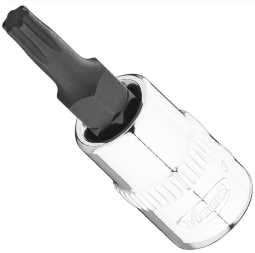 VIGOR Schraubendreher-Einsatz ∙ V7037-IP20 ∙ Vierkant6,3 mm (1/4 Zoll) ∙ T+ Profil ∙ T20+
