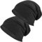 EINSKEY Mütze Herren Damen Dünne Slouch Beanie Hat Leicht Atmungsaktiv Sportmütze Übergangsmützen für Joggen, Fahrradfahren, Schlafen, Haarausfall, Chemo