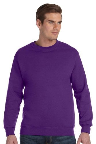Gildan 775 oz Heavy Blend 50/50 Fleece Crew G180, Heather Sport Dark Maroon, L