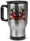 Tassendruck Edelstahl-Thermobecher mit Spruch - Nur die Besten Werden Jäger - Coffee to Go Becher mit Geweih, Reisebecher, Jäger Geschenke, Jagd Zubehör, Waidmannsheil | Silber, 390 ml