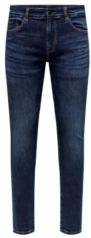 Only & Sons Male Slim Fit Jeans ONSLOOM Mid Rise Slim Fit Jeans | Slim fit jeans