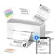 Omezizy Bluetooth DHL Etikettendrucker, Thermodrucker 4x6, Versandetiketten Drucker, Etikettendrucker für Amazon, Zalando, Ebay, Shopify, DHL, UPS, Nnterstützt Android/iOS und Windows/Mac/Chrome
