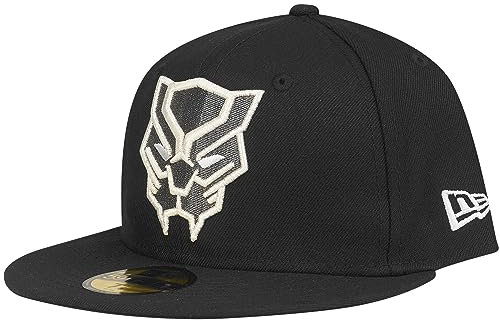 New Era 59Fifty Fitted Cap - Black Panther schwarz - 7 5/8