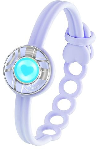 TOTWOO Bracciale Donna Bracciali Coppia Uomo Lui e Lei Fidanzati Braccialetti Donna Amicizia Tattili Vibranti Regali per Lui Bracciale Lunga Distanza Bracciali