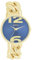 Oozoo - Timepieces Damen Uhr in Gold/Blue | Armbanduhr Damen mit Metal Chunky Armband | Moderne Uhr für Frauen | Edle Analog Damenuhr in rund C11351 (40mm Gehäuse)