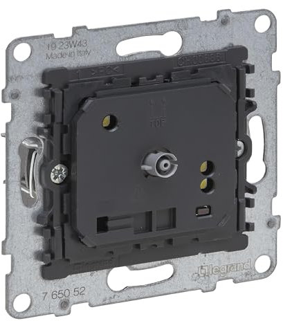 LEGRAND, SEANO 765052 - Termostato electrónico para Suelo (1 cierrador, Corriente de conmutación: 16 A cos phi = 1, con Sensor Remoto de 4 m)