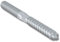 Schraubrohrschellen Rohrschelle Stahl verzinkt Verschiedene Größen (Doppelgewindebolzen, M10 x 200mm / 25 Stück)