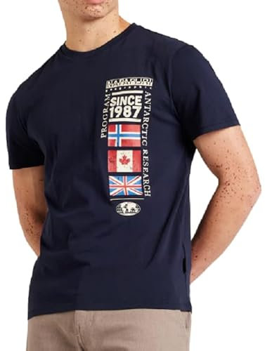 NAPAPIJRI Art NP0A4HQG Herren T-Shirt, Marineblau 1761, 56
