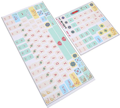 Mechanical Keyboard Sticker Cute Cartoon PVC Clear Pattern Universal Desktop PC