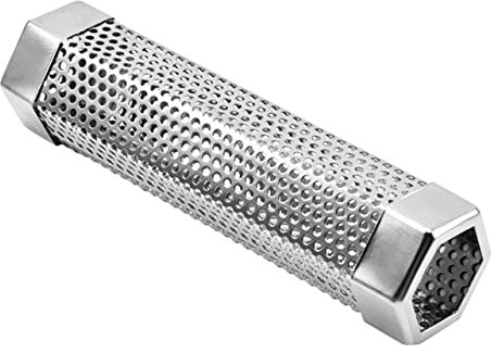 PAMINGONO Professionelles Edelstahl Räucherrohr Für Gasgrill Und Räucherofen Praktisches Grillwerkzeug Ideal Als Kaltrauchgenerator Multifunktionales Grillzubehör