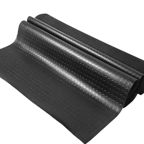 Rouleaux de revêtement de sol en caoutchouc de qualité commerciale de 3 mm d'épaisseur pour garage, sous-sol, établi et entrepôt, tapis de protection de sol antidérapant, 100 x 420 cm, disponible en