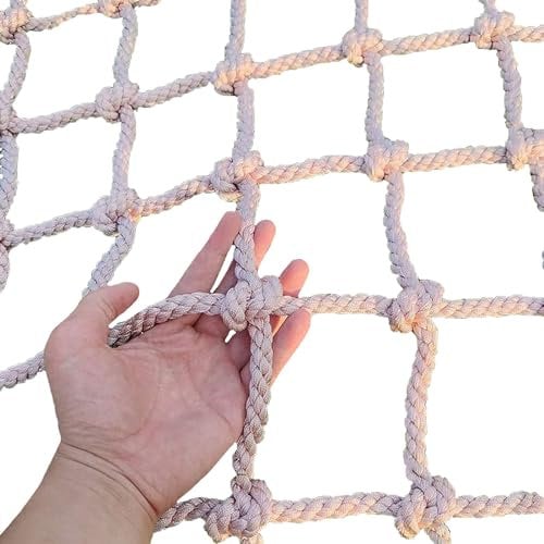 Climbing Frame Accessories Set Indoor & Outdoor Climbing Rope Ladder Cargo Net and Playground Equipment 500 * 600cm Size