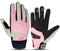 mjmoto Gants de moto d'été respirants roses pour femme, gants de moto antidérapants pour écran tactile, cyclisme de VTT MX, course sur route (rose, taille M)
